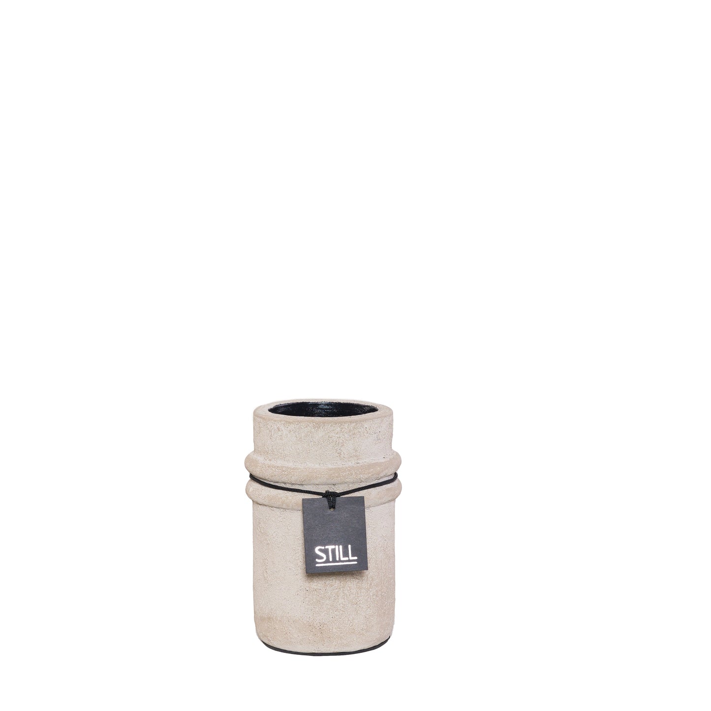 STILL Bamboo Vase met Ribbels Light - 20x15 cm