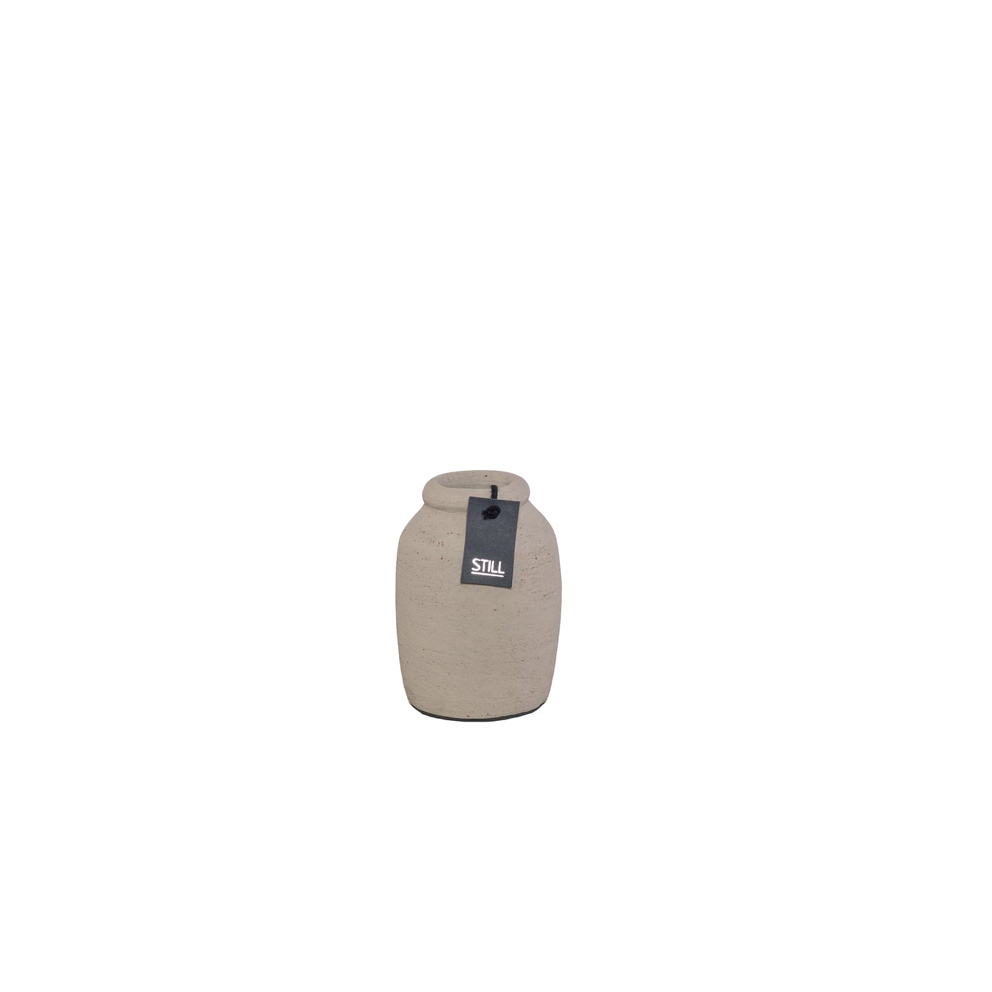 STILL Kleine Vaas Hoog Taupe - 15x9 cm