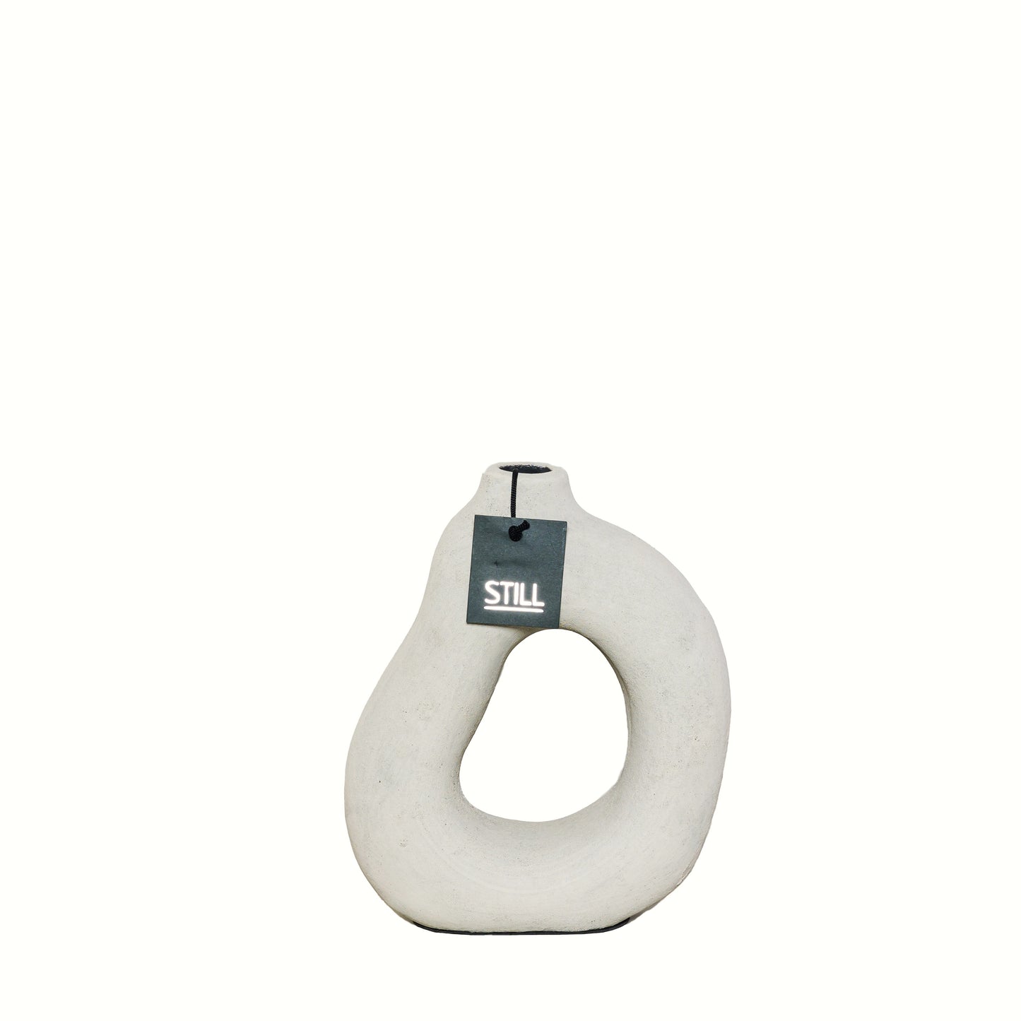 STILL D Vaas Organische Vorm Beige - 23x22 cm
