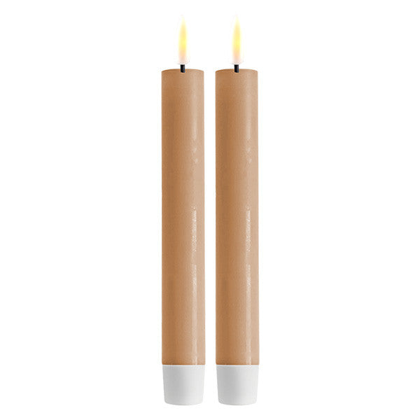 Deluxe Homeart Led Kaars Karamel
