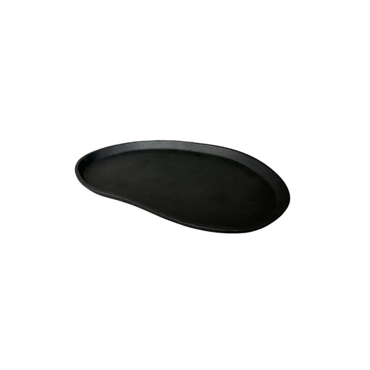 STILL Schaal Organische Vorm Zwart - 35 cm