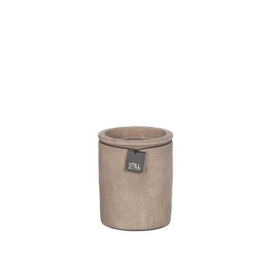 STILL Planter Pot Cilinder Dark - 30x24 cm