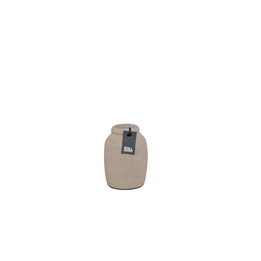 STILL Kleine Vaas Hoog  Taupe - 15x9 cm