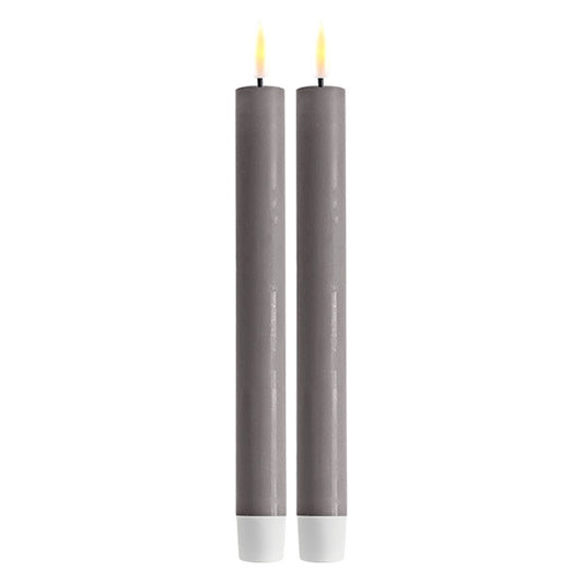 Deluxe Homeart Led Kaars Grijs